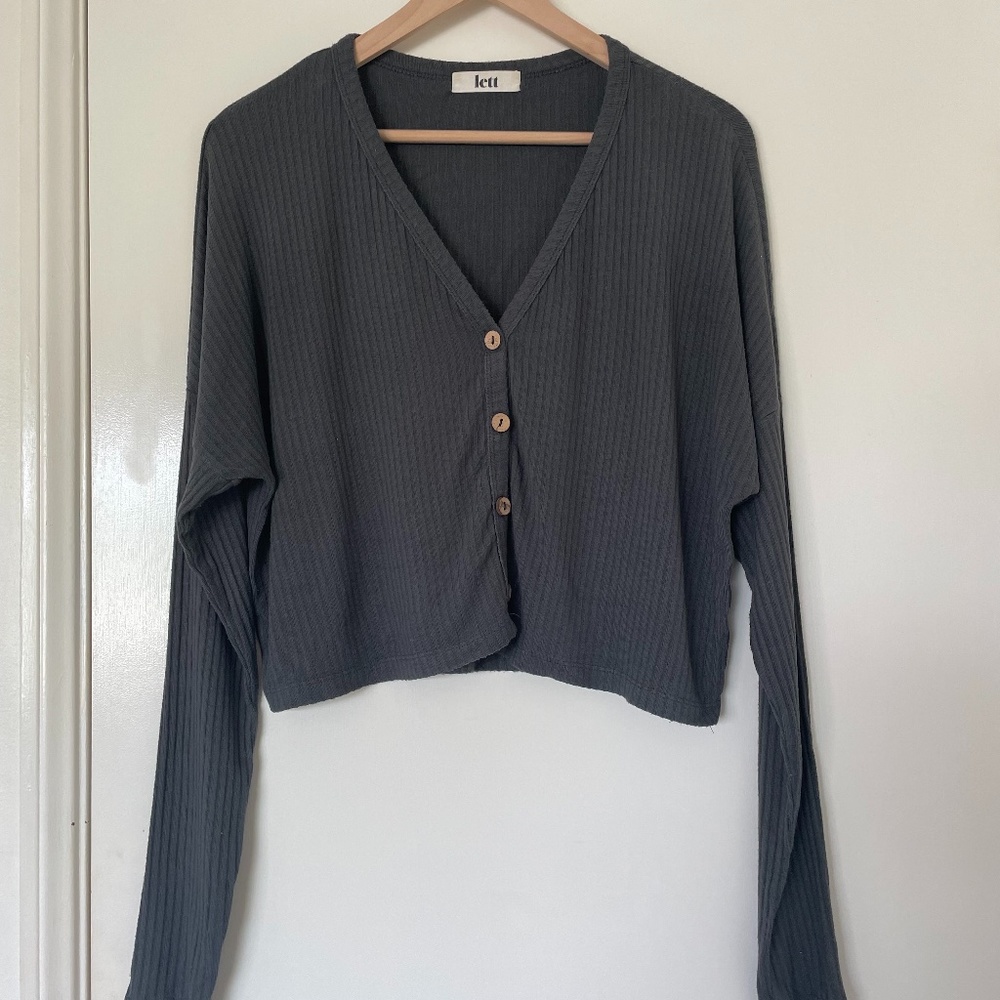 Lett Slouchy Long Sleeve Shirt